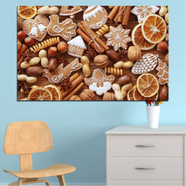 Natural, Culinary, Nutrition, Food, Christmas, Delicious, Fruit, Pastry, Tasty, Shell, Closeup, Brown, Close, Seed, Hazelnut, Edible nut, Spice, Nuts, Snack, Ingredient, Heap, Walnut