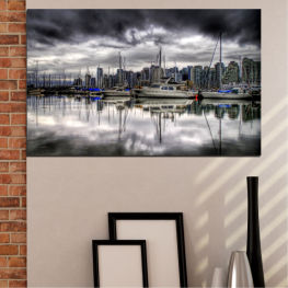 Water, City, Ocean, Ship, Reflection, Boat, Travel, Vacation, Marina, Waterfront, Port, Tourism, Boats, Pier, Harbor, Dock, Yacht, Sail, Yachts