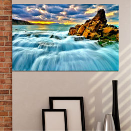 Пейзаж, Природа, Водопад, Морски пейзаж, Плаж, Вода, Залез, Крайбрежие, Лято, Океан, Небе, Хоризонт, Остров, Вълна, Пясък, Тропически, Скали, Облак, Пътуване, Ваканция, Бряг, Вълни